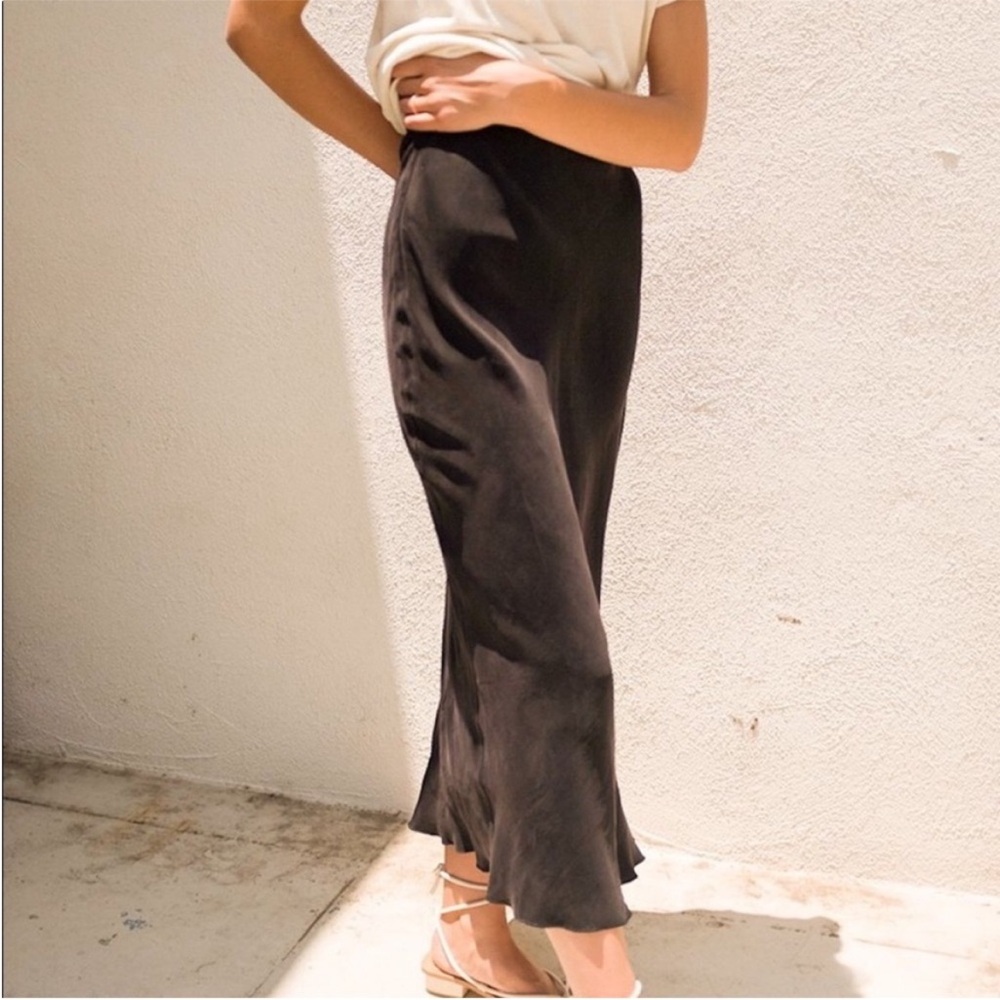 OZMA Black Maxi Skirt